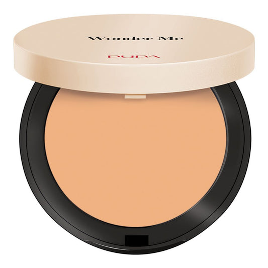 Pupa Milano Wonder Me Instant Perfection Compact Face Powder, 030, Warm Beige - Front View