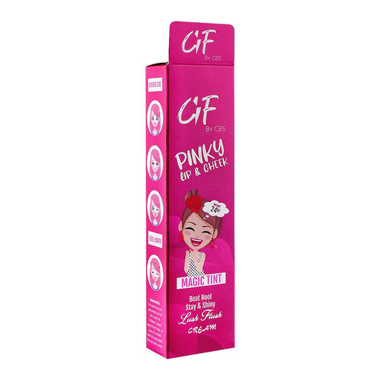 Glamorous Face Pinky Lip & Cheek Lush Flush Cream, GF1049, 20ml - Front View
