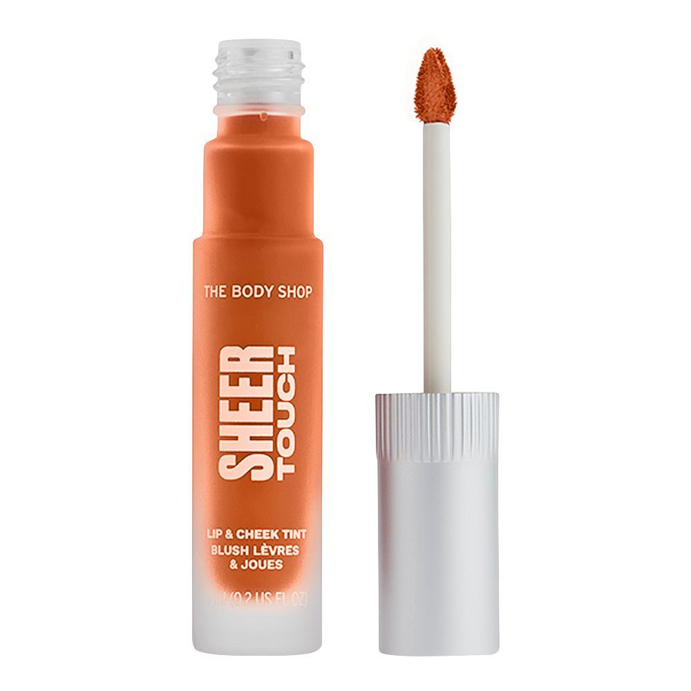 The Body Shop Sheer Touch Lip & Cheek Tint, 8ml, Pop - Front View