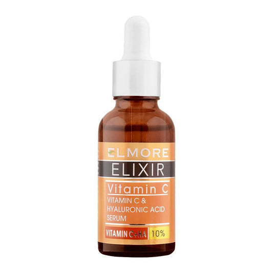 Elmore Elixir Vitamin C & Hyaluronic Acid 10% Serum, 30ml - Front View