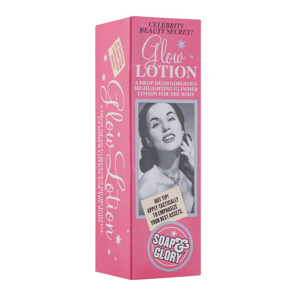 Soap & Glory Glow Hydrating Glimmer Body Lotion, 150ml -  Front View