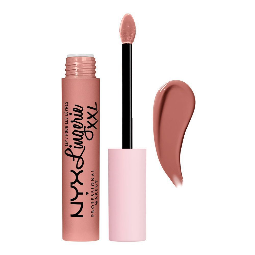 NYX Lip Lingerie XXL Matte Liquid Lipstick, Undress'D, LXXL01 - Front View