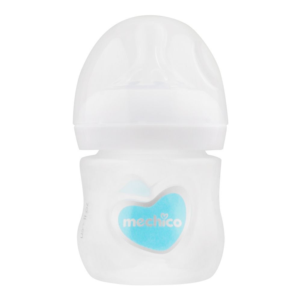 Mechico Natural Choice Feeding Bottle, 125ml - Front View
