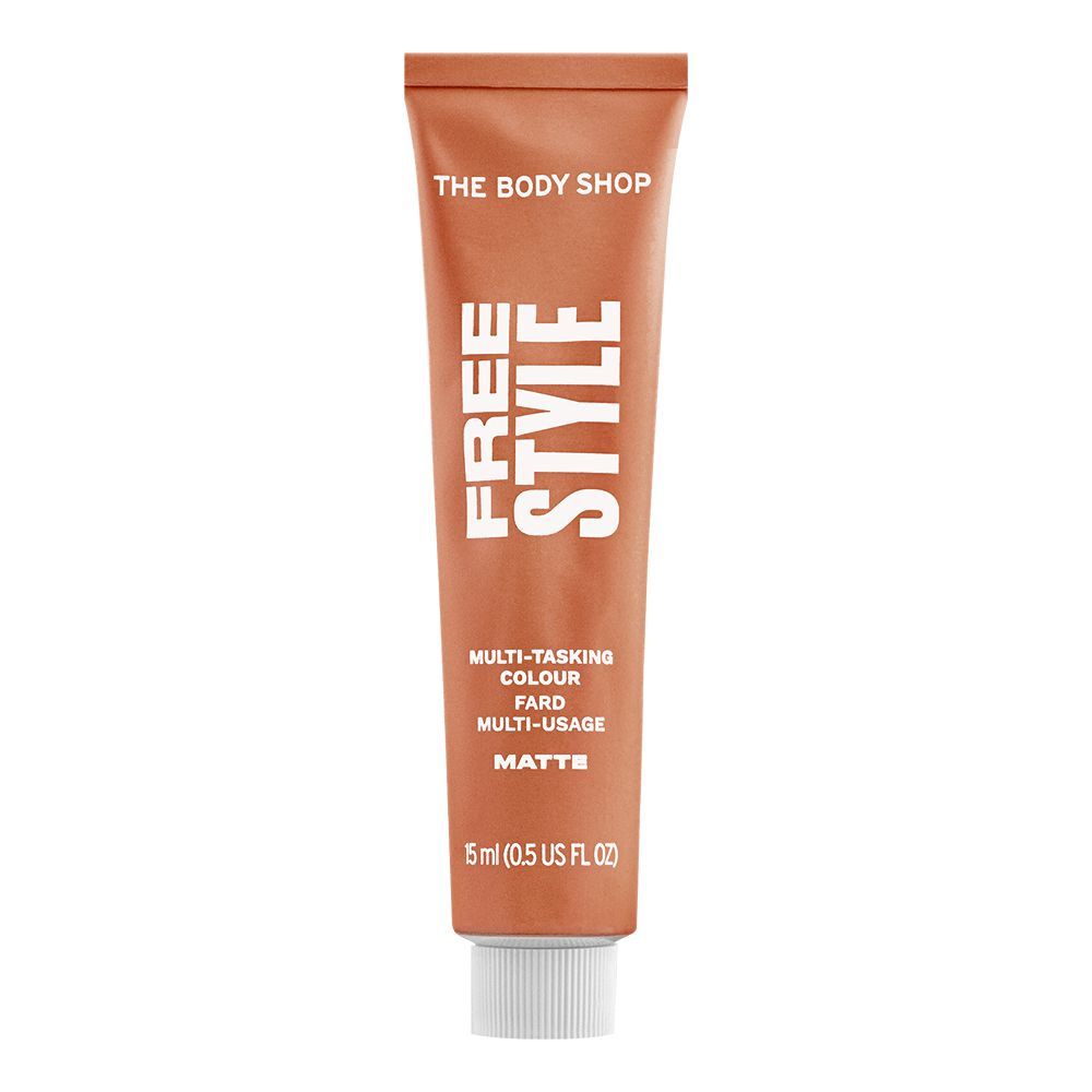 The Body Shop Free Style Shimmer Multi-Tasking Color Lips, Rise, 15ml - Front View