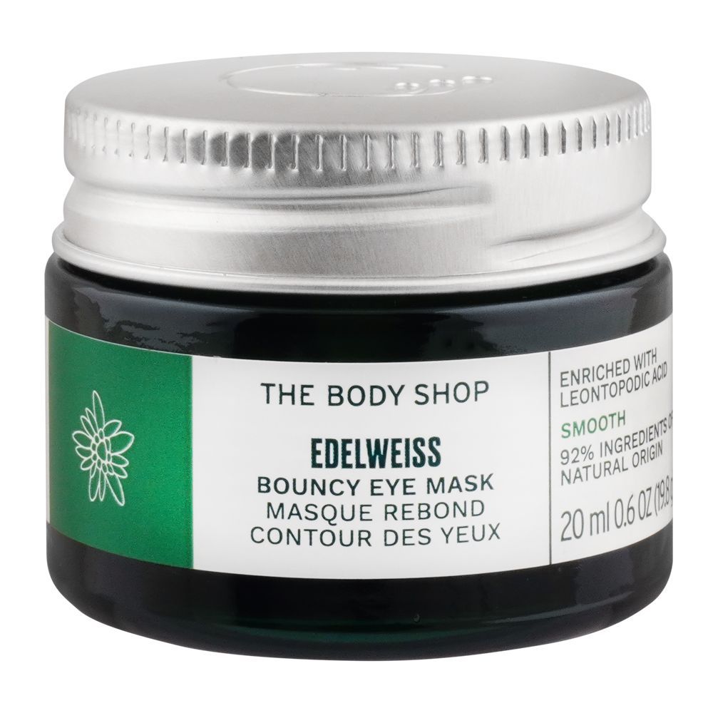 The Body Shop Edelweiss Bouncy Eye Mask, 20ml - Front View