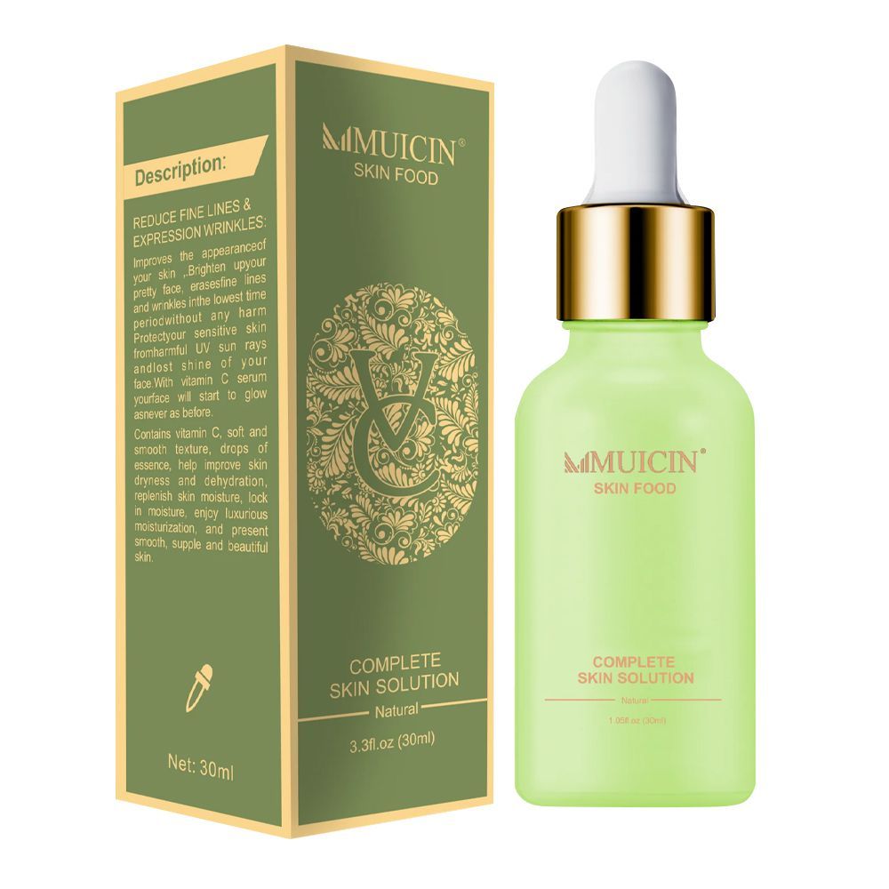 Muicin Skin Food VC Complete Skin Solution, 30ml - Front View