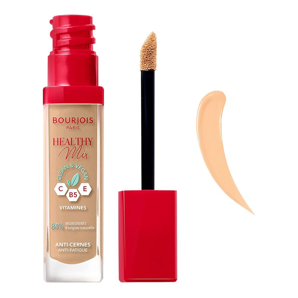 Bourjois Healthy Mix Clean & Vegan Anti-Fatigue Concealer, 52 Beige, 6ml - Front View
