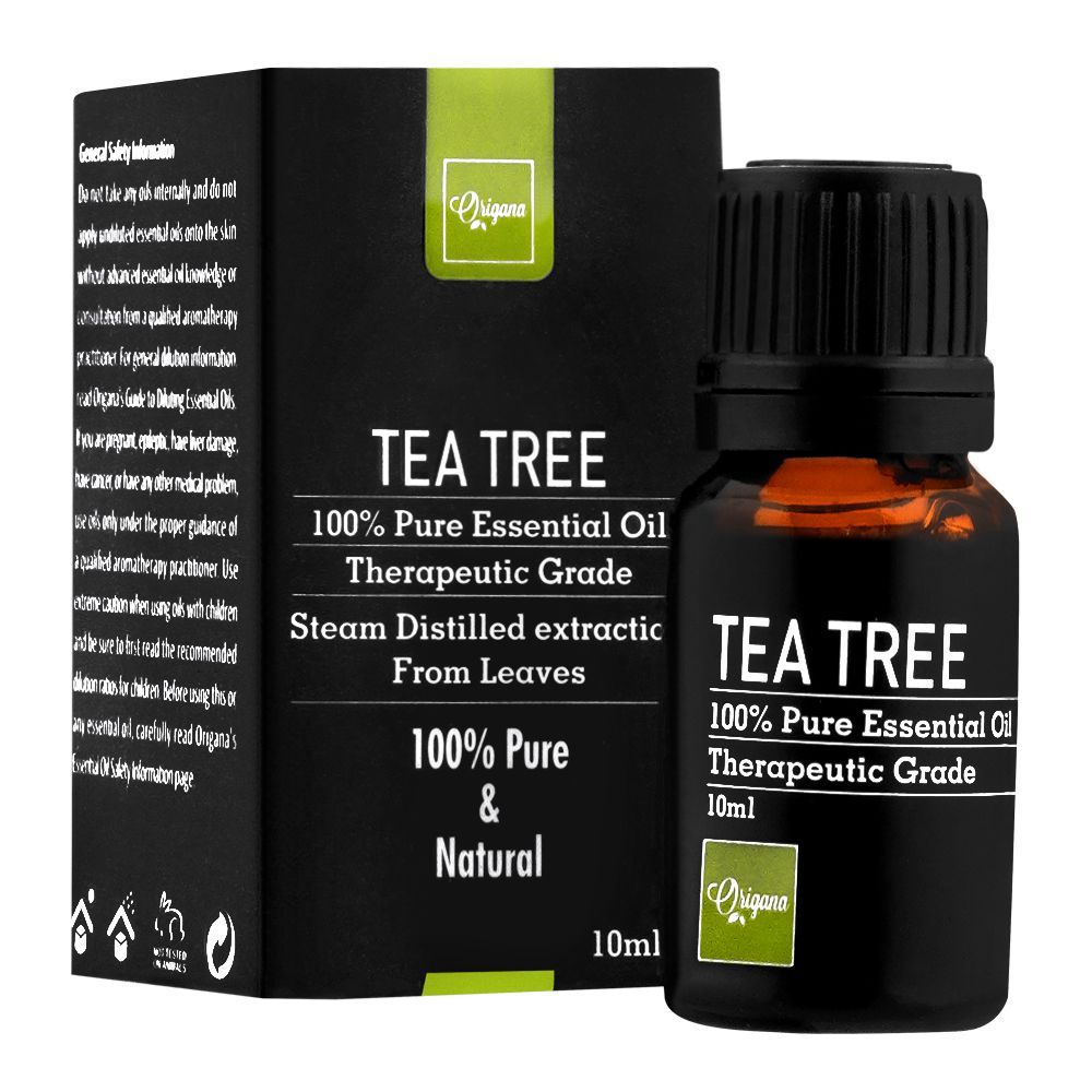 Origana Essential Oil Tea Tree, 100% Pure, 10ml - Front View