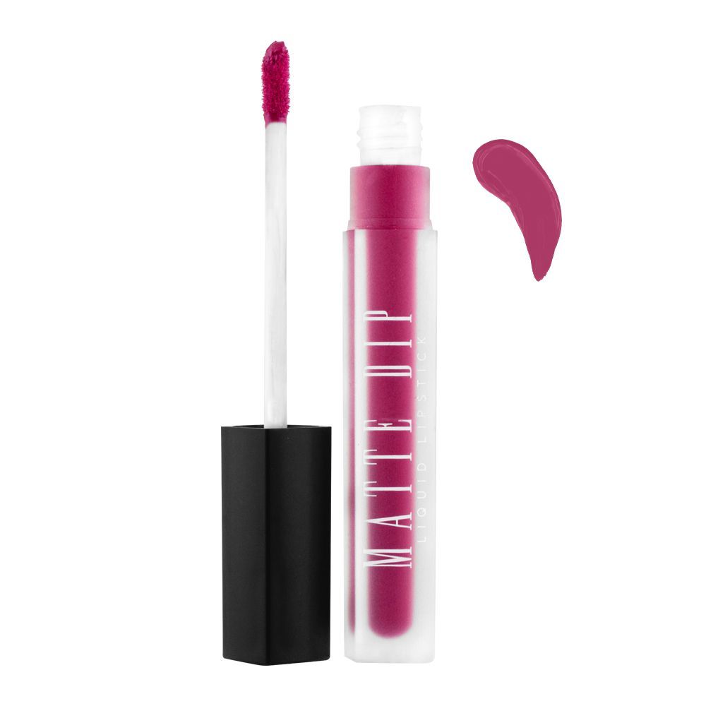 Vi'da New York Matte Dip Liquid Lipstick, 259, Rose Cocktail, 3ml - Front View
