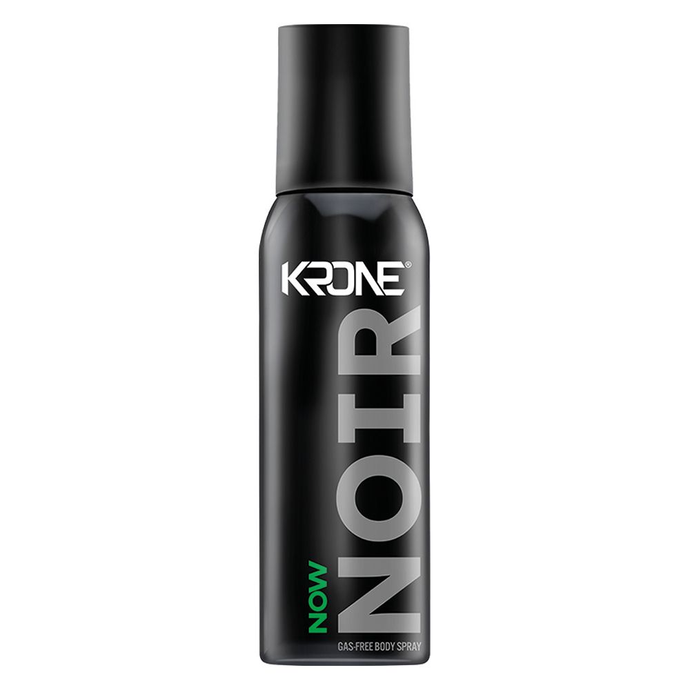 Krone Noir Now Gas-Free Body Spray, For Men, 120ml - Front View