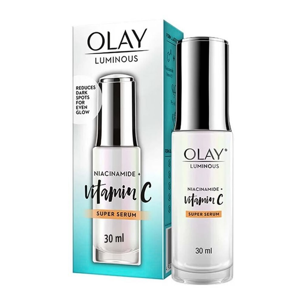 Olay Luminous Niacinamide + Vitamin C Super Serum, 30ml - Front View