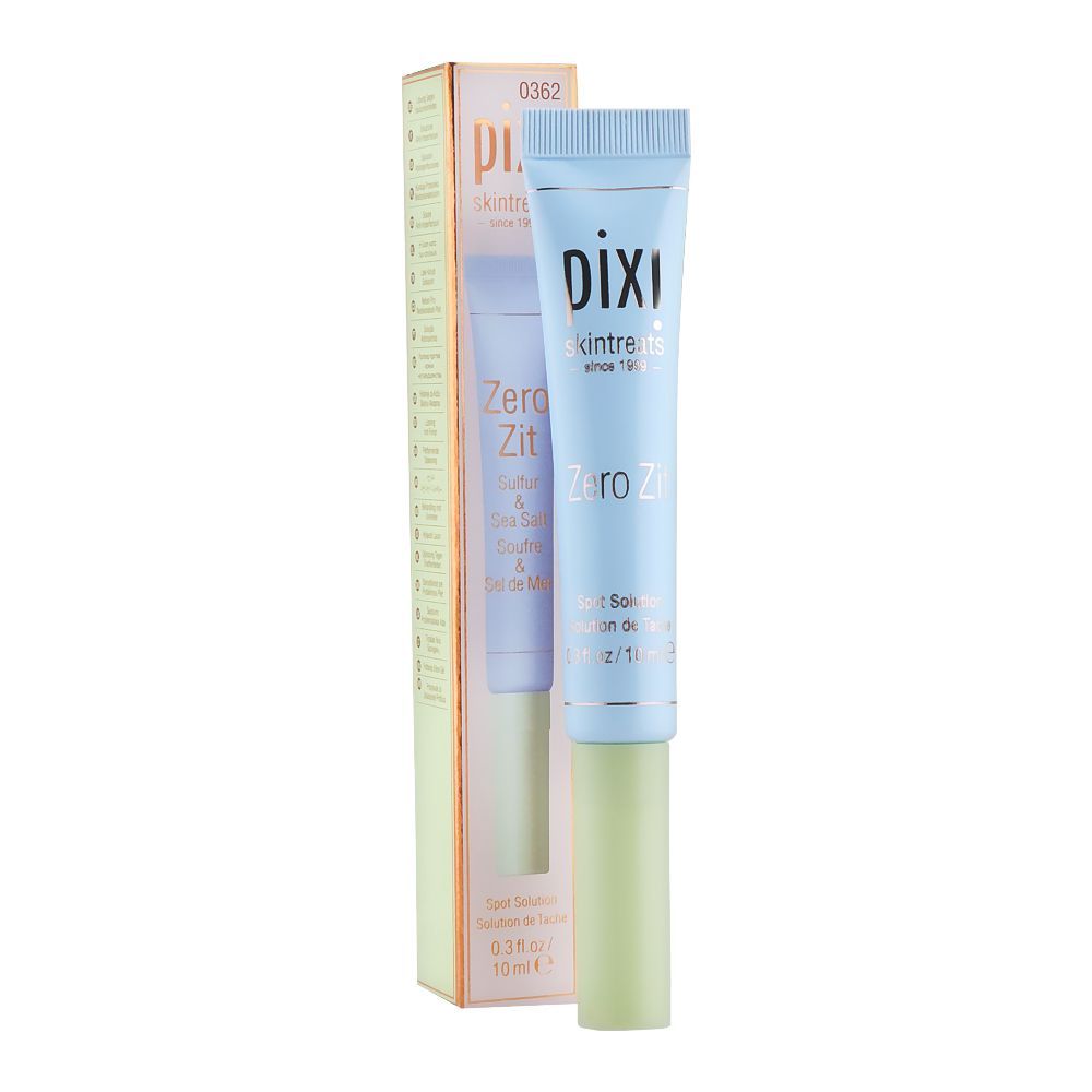 Pixi Skintreats Zero Fit Sulfur & Sea Salt Spot Solution, 10ml - Front View