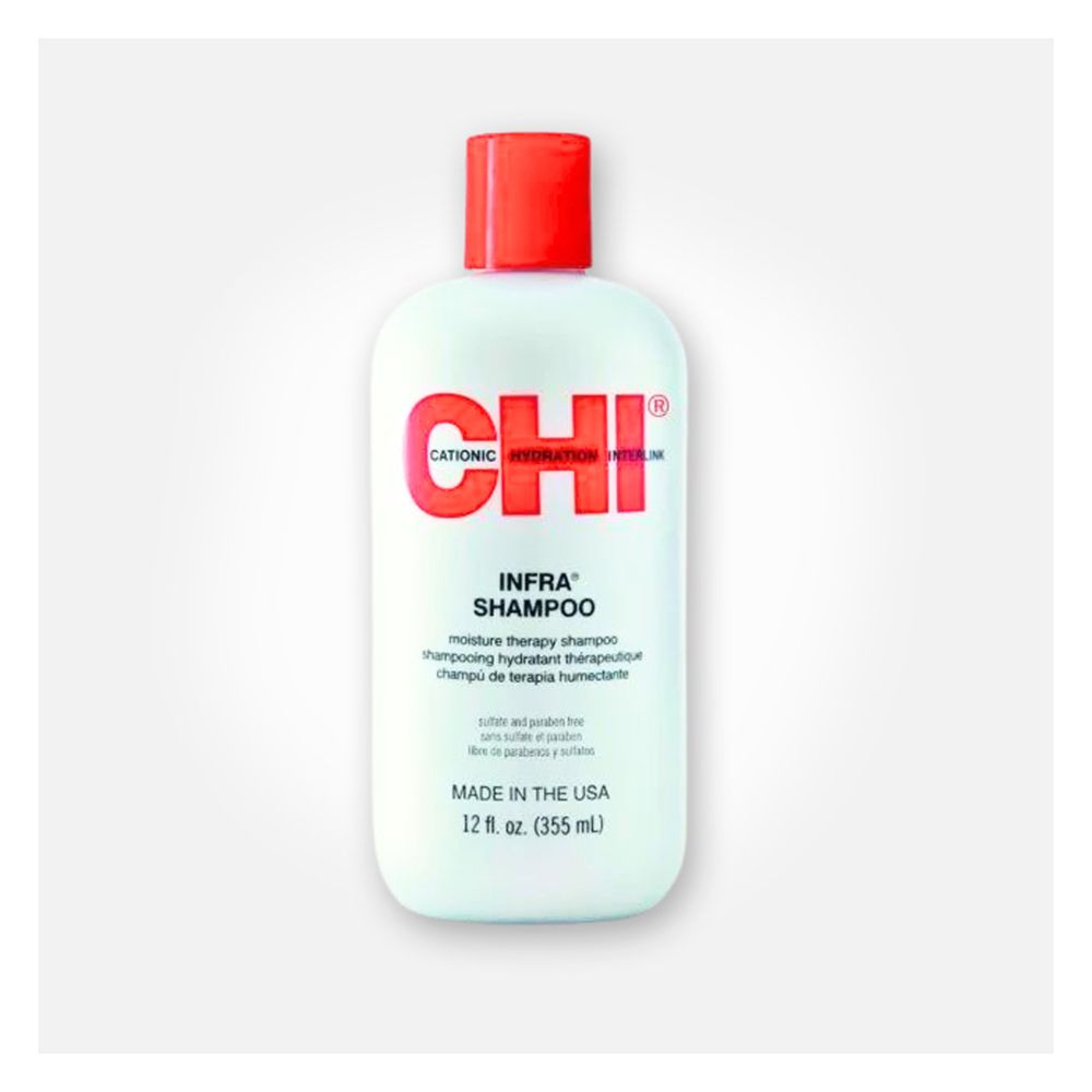 CHI Infra Shampoo, Sulfate & Paraben Free, For All Hair Types, 355ml - Front View