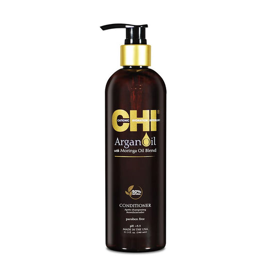 CHI Argan Oil Conditioner, Paraben Free, For Damaged Hair, 340ml - Front View