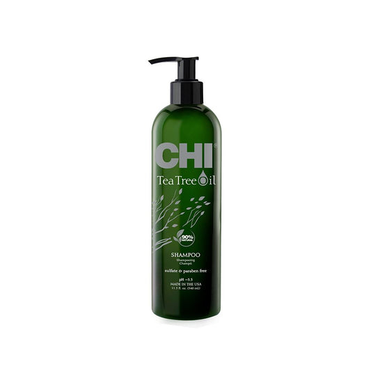 CHI Tea Tree Oil Shampoo, Sulfate & Paraben Free, For All Hair Types, 340ml - Front View