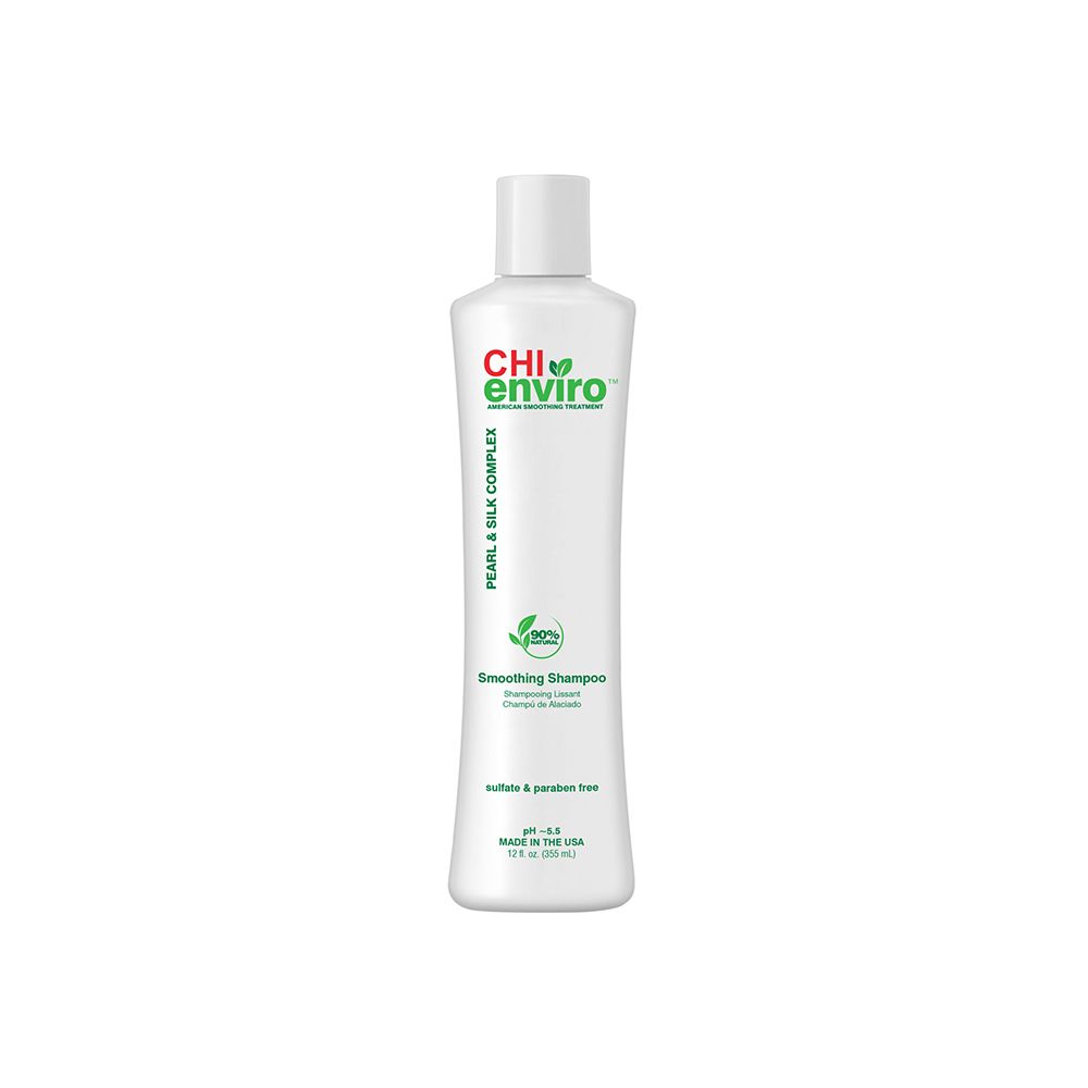 CHI Enviro Smoothing Shampoo, Sulfate & Paraben Free, For All Hair Types, 355ml - Front View