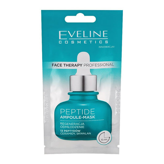 Eveline Face Therapy Professional Peptide Ampoule Mask, 8ml - Front View