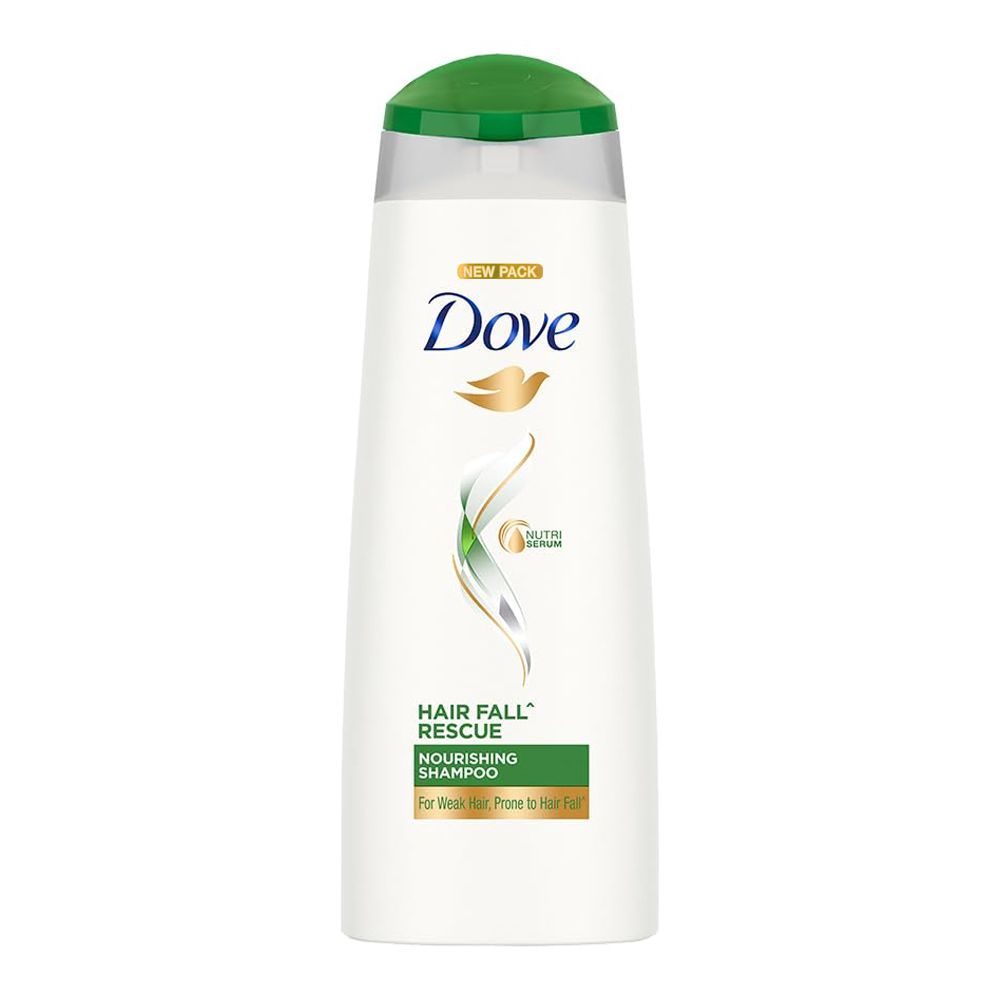 Dove Hair Fall Rescue Nourishing Shampoo, For Weak Hair, 175ml - Front View