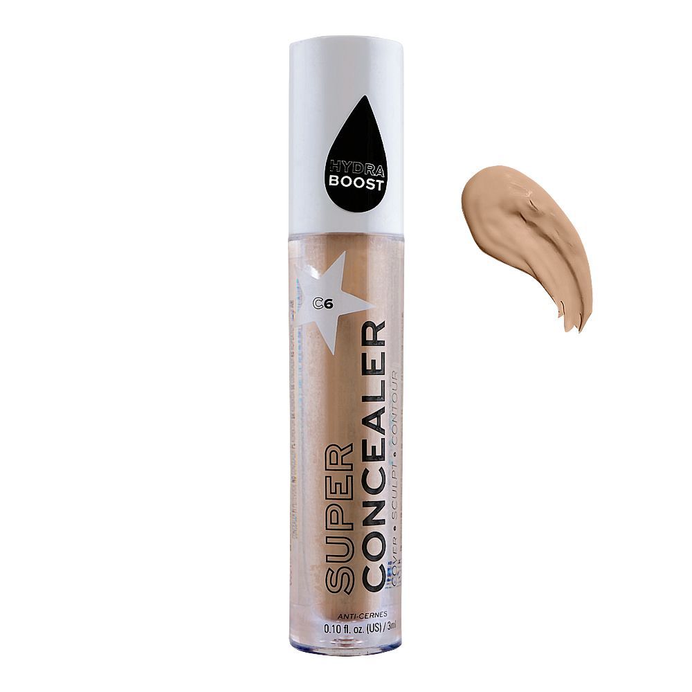 Makeup Revolution Relove Super Concealer, C6 - Front View