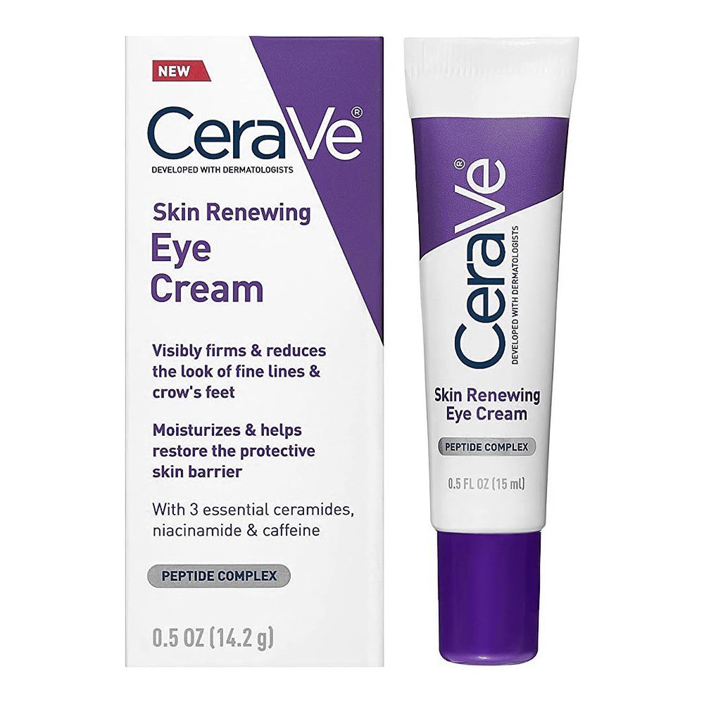 CeraVe Skin Renewing Eye Cream, 14.2g - Front View