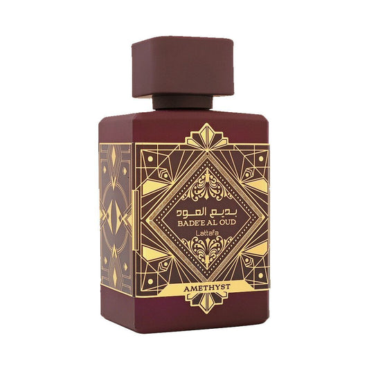 Lattafa Badee Al Oud Amethyst Eau De Parfum, For Men & Women, 100ml - Front View
