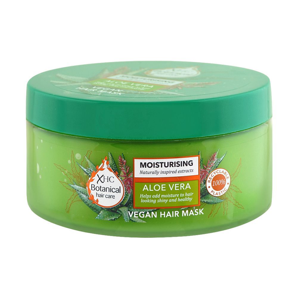 XHC Botanical Moisturising Aloe Vera Vegan Hair Mask, 300ml - Front View