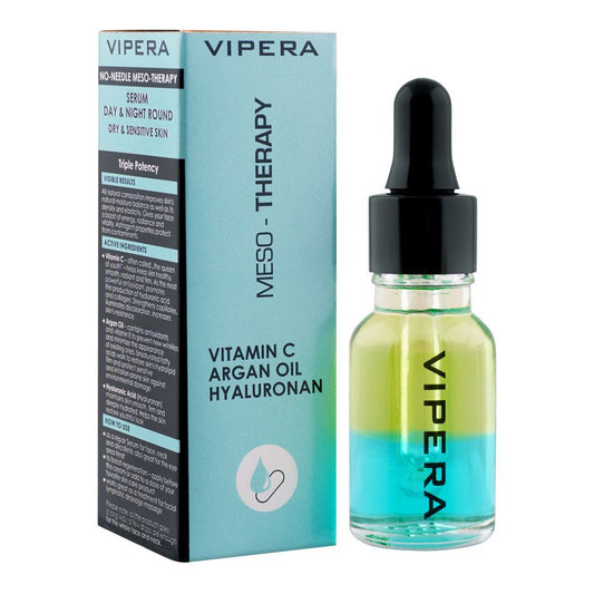 Vipera Meso Therapy Vitamin C Argan Oil Hyaluronan Serum, 15ml - Front View