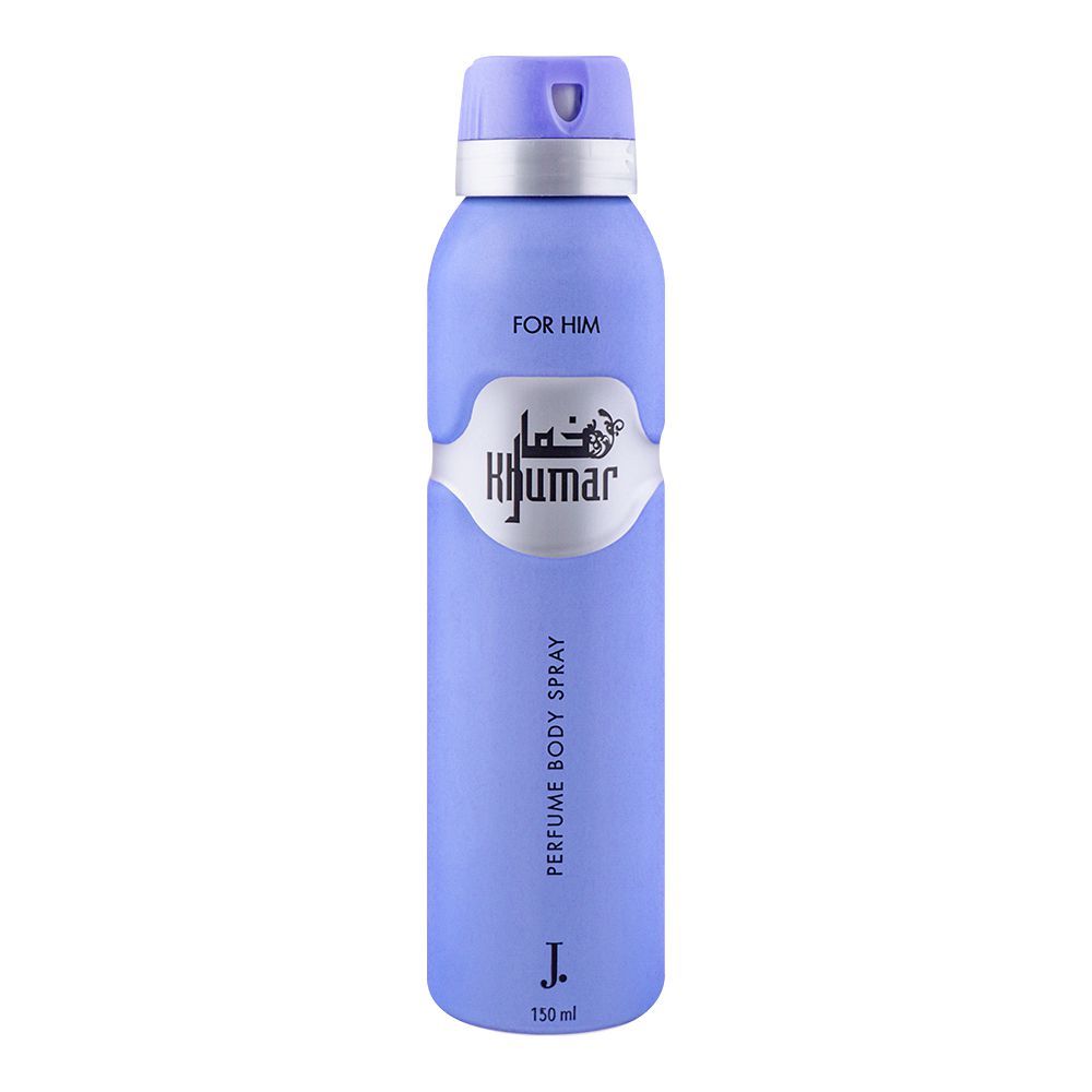 Junaid Jamshed J. Khumar Perfume Body Spray, For Men, 150ml - Front View
