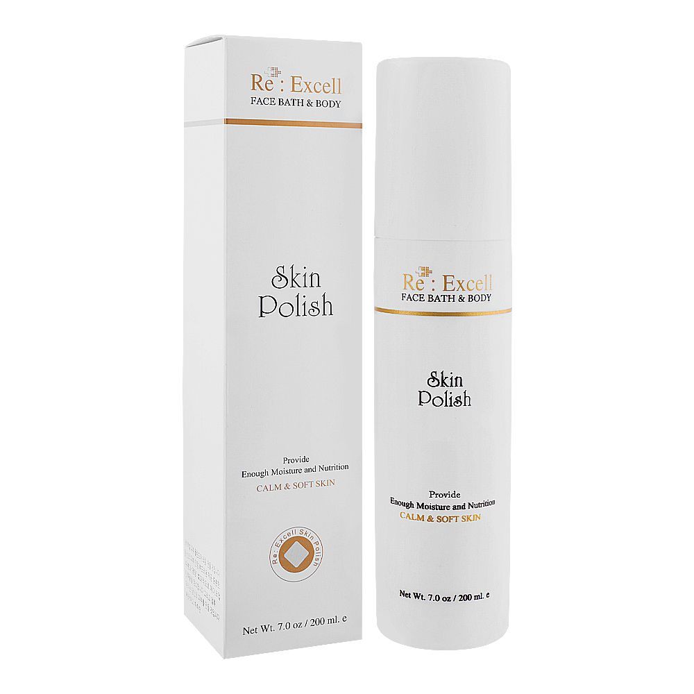 Re : Excell Face Bath & Body Skin Polish, 200ml - Front View