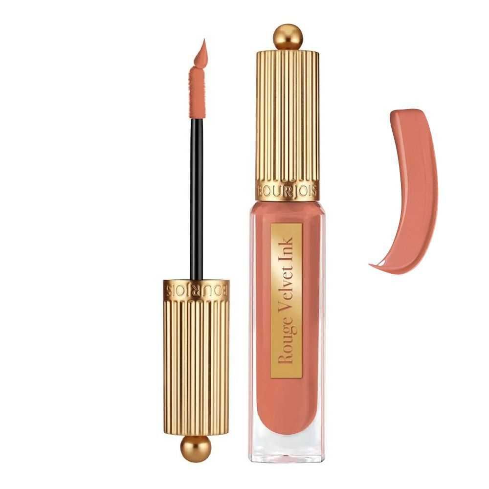 Bourjois Rouge Velvet Ink Liquid Lipstick, 02 Belle Inco-Nude - Front View