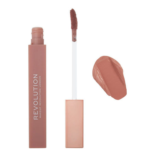 Makeup Revolution IRL Whipped Lip Creme, Chai Nude - Front View