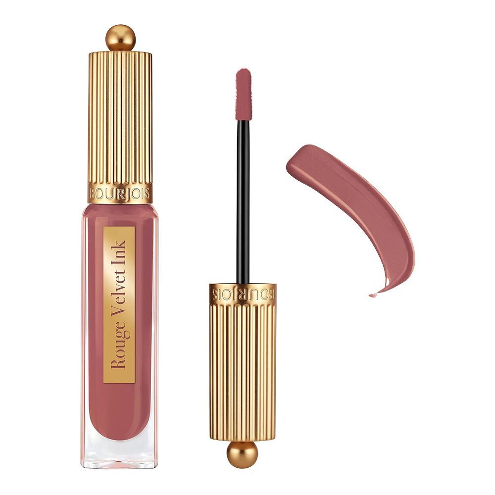 Bourjois Rouge Velvet Ink Liquid Lipstick, 19 Madame Macchiato, 3.5ml - Front View