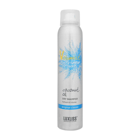 Beaver Luxliss Coconut Oil Original Classic Refresh & Volume Dry Shampoo, 220ml - Front View