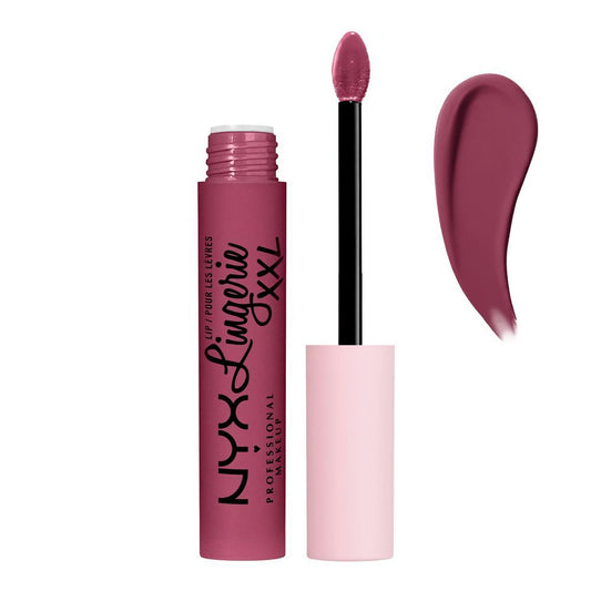 NYX Lip Lingerie XXL Matte Liquid Lipstick, LXXL13, Peek Show - Front View
