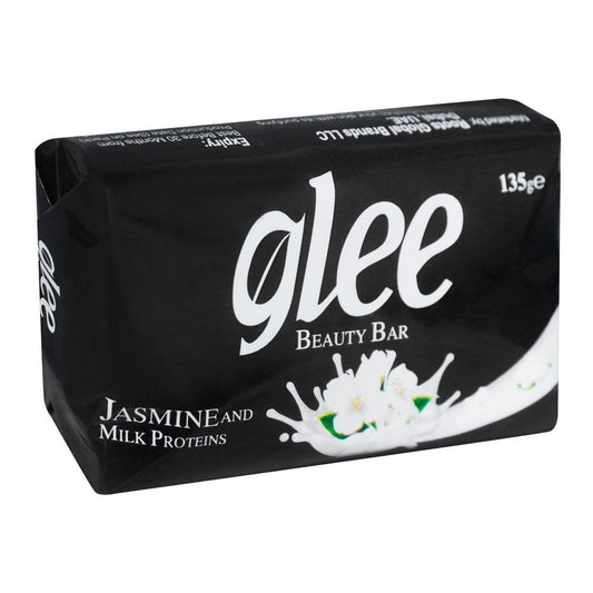 Glee Jasmine And Milk Proteins Beauty Soap, 135g - Front View