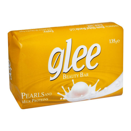 Glee Pearls And Milk Proteins Beauty Soap, 135g - Front View