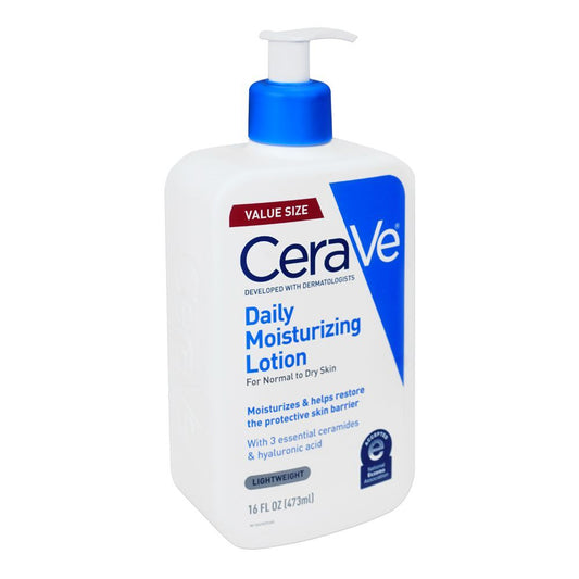 CeraVe Daily Moisturizing Lotion, For Normal To Dry Skin, 473ml -  Front View