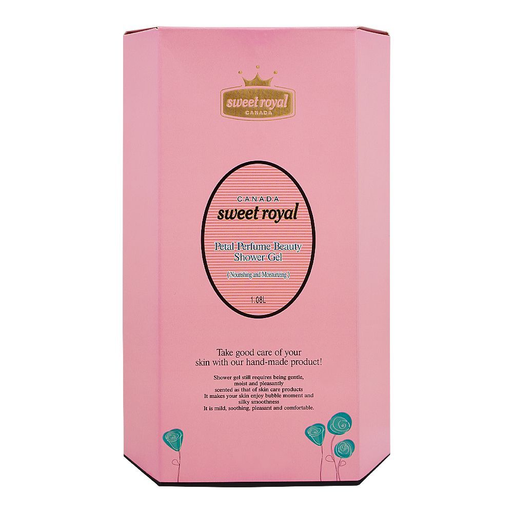 Sweet Royal Canada Nourishing And Moisturizing Shower Gel, 1.08 Liter - Front View