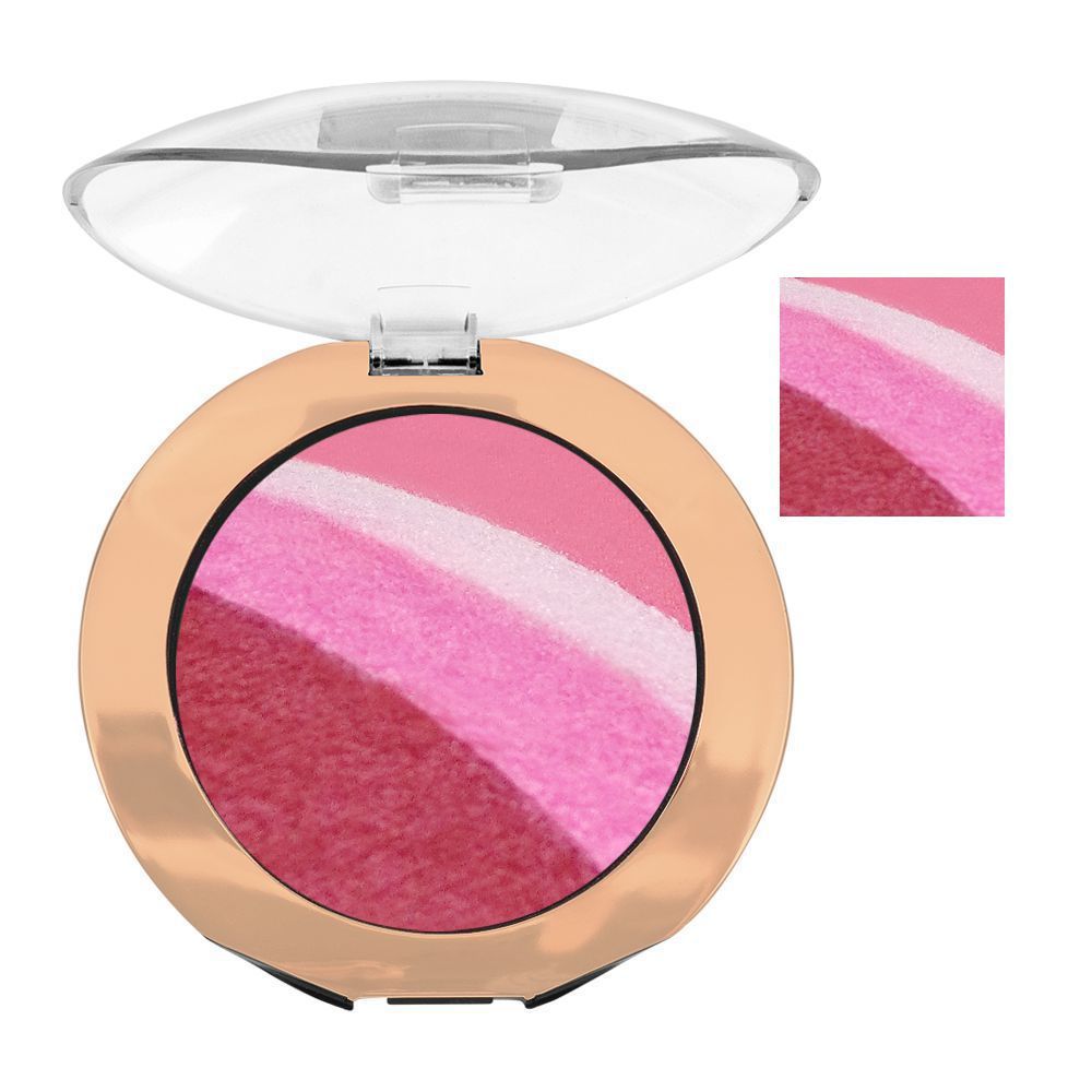 ST London Glam & Shine Blusher, Pink Candy, 28g - Front View
