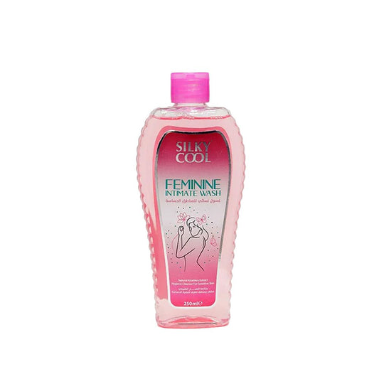 Silky Cool Feminine Intimate Wash, For Sensitive Skin, 250ml - Front View