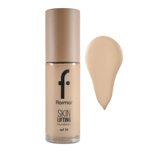 Flormar Skin Lifting Foundation SPF30, 070 Medium Beige - Front View