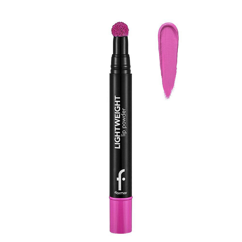 Flormar Lightweight Lip Powder, 14 Lavender Garden, 2.7ml - Front View