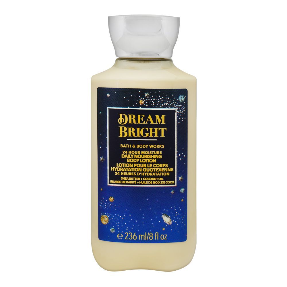 Bath & Body Works Dream Bright 24-Hour Moisture Daily Nourishing Body Lotion, 236ml -  Front View