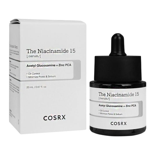 COSRX The Niacinamide 15 Acetyl Glucosamine + Zinc PCA Serum, 20ml - Front View