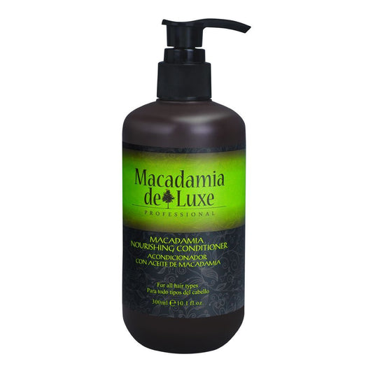 Macadamia De Luxe Macadamia Nourishing Conditioner, For All Hair Types, 300ml - Front View