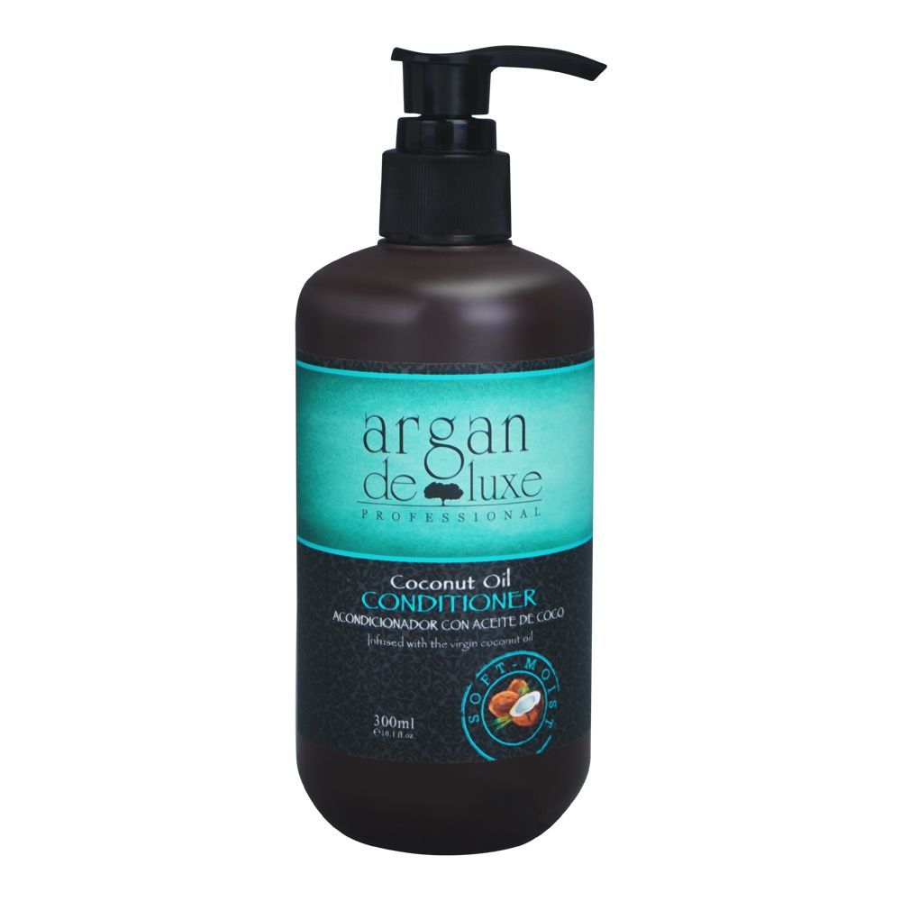 Argan De Luxe Coconut Oil Conditioner, 300ml - Front View
