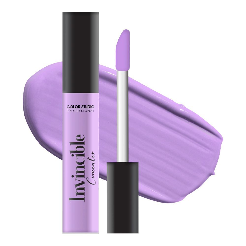 Color Studio Flawless Finish Invincible Concealer, 011 Purple - Front View