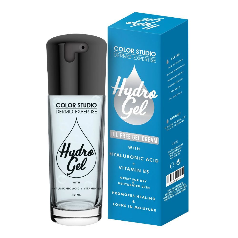 Color Studio Hyaluronic Acid + Vitamin B5 Hydro Gel Cream, 40ml -  Front View