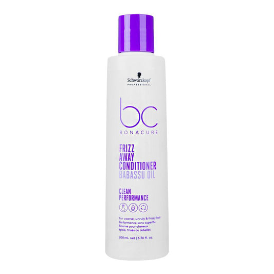 Schwarzkopf Professional Bonacure Frizz Away Conditioner with Babassu Oil, 200ml - Front View