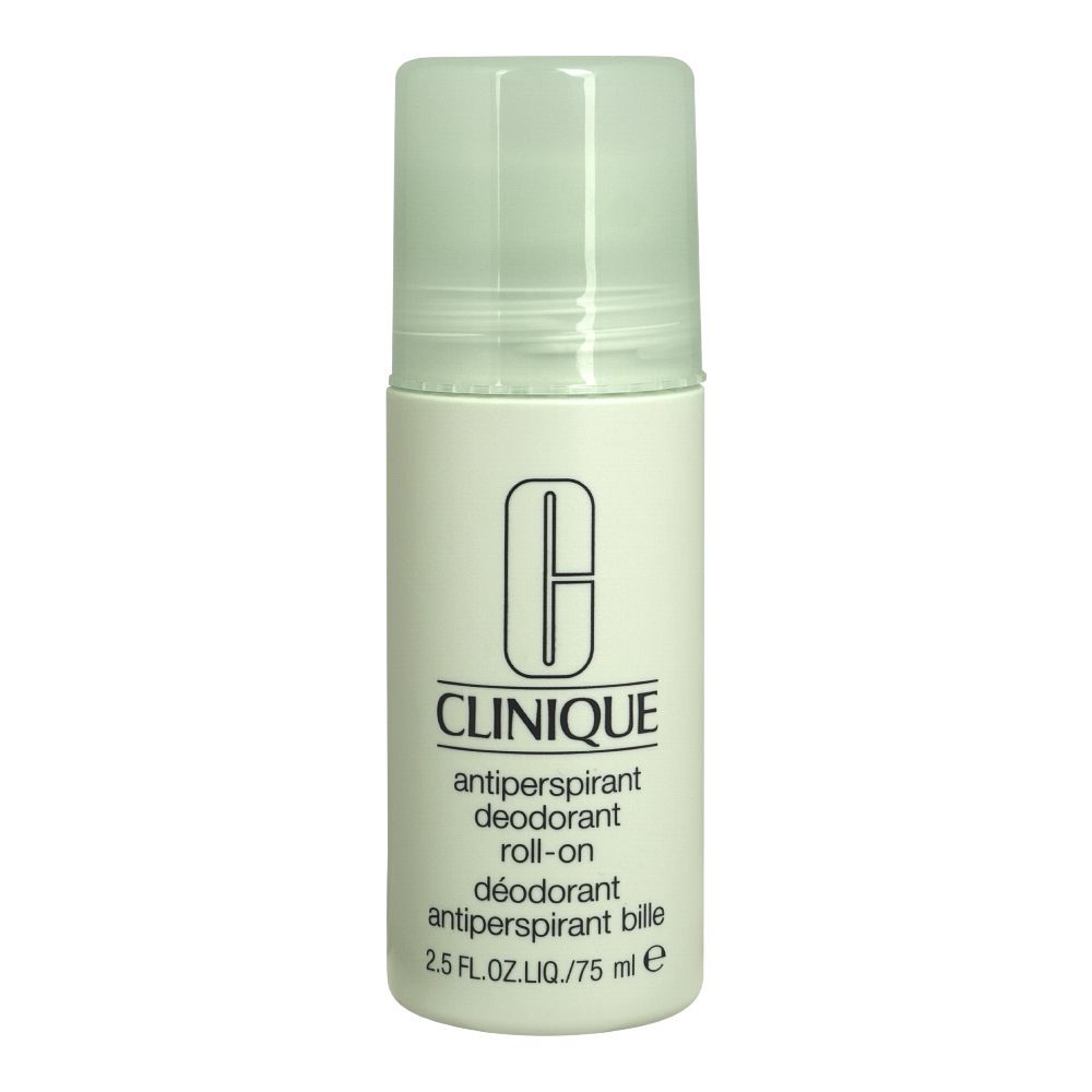 Clinique Antiperspirant Roll On, For Women, 75ml - Front View